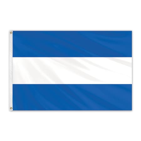 El Salvador Outdoor Nylon Flag 3'x5'